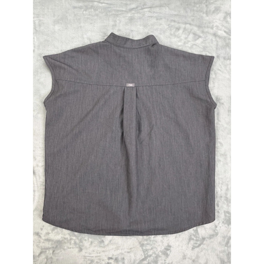 Figs Scrub Set Women's Small Gray Rafaela Top, Zamora Joggers Scrubs - Picture 4 of 7